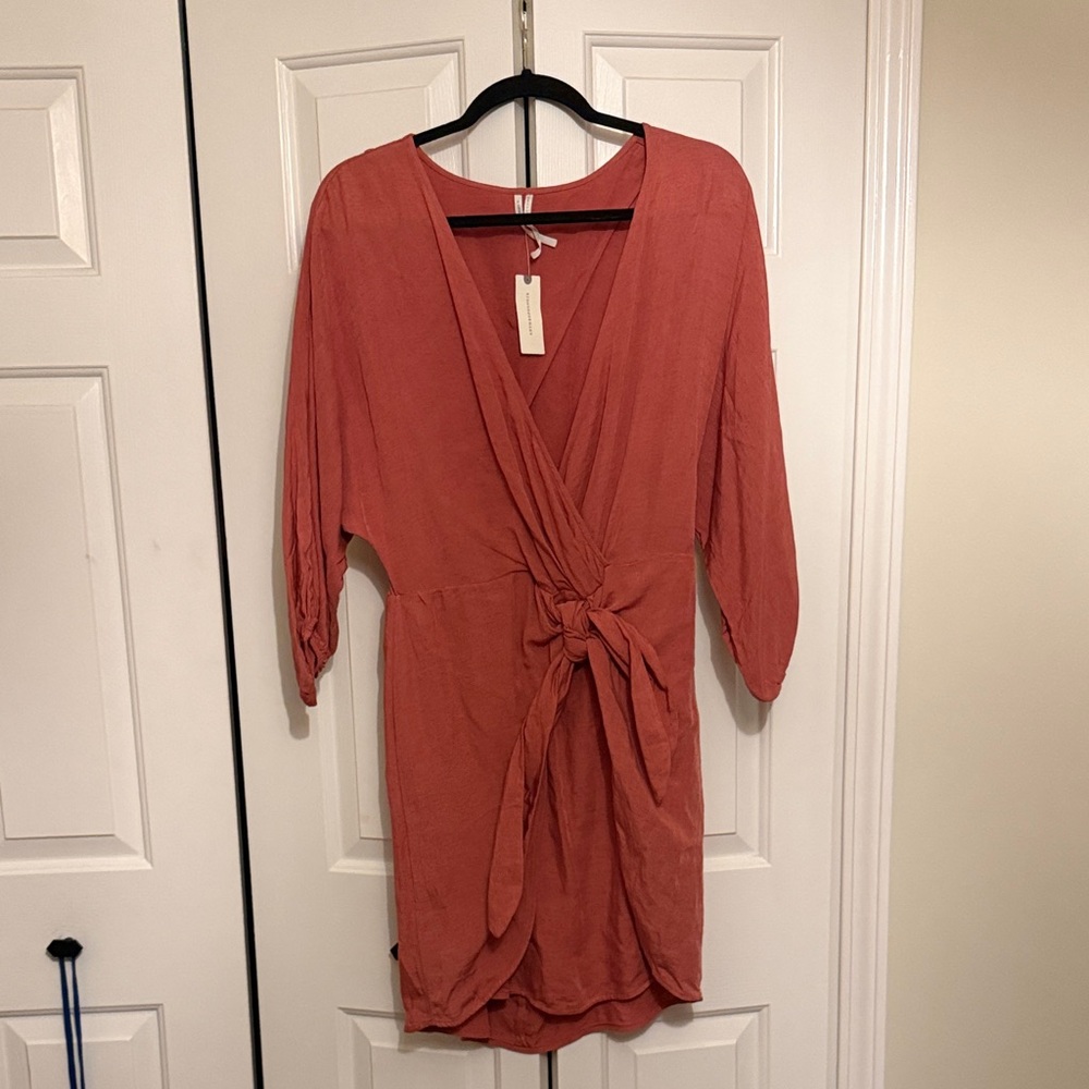 Anthropologie Wrap Mini Dress NWT
